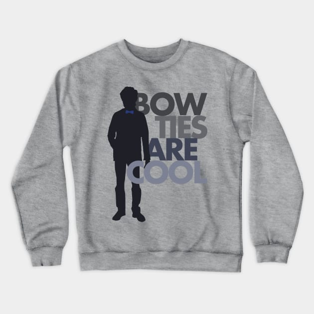 Bow Ties Are Cool Crewneck Sweatshirt by Styled Vintage